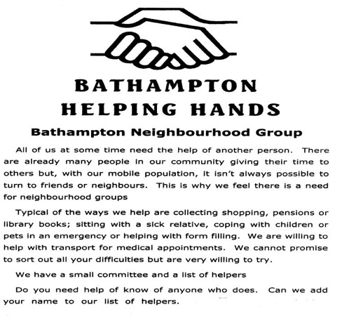 helping hands bathampton